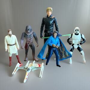 Mixed Lot Star Wars Action Figures Kennar Hasbro